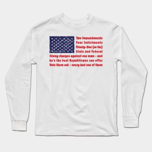 Republicans can't quit Trump Long Sleeve T-Shirt